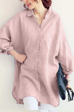 Breezy Elegance Linen Shirt